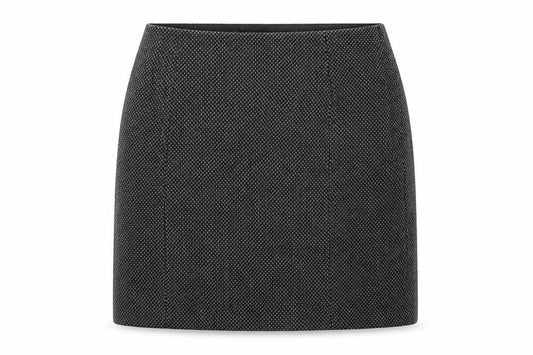 John Lewis Womens Grey   Mini Skirt Size 10