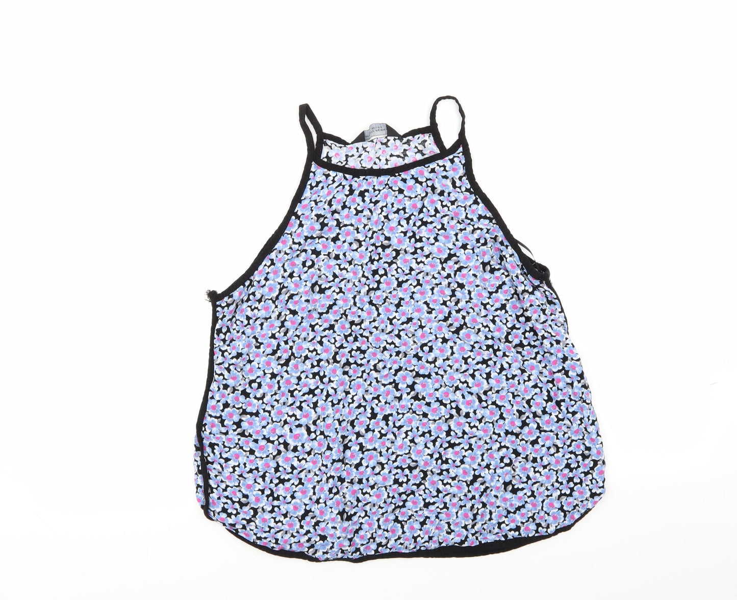 Dorothy Perkins Womens Blue Floral  Basic Tank Size 14