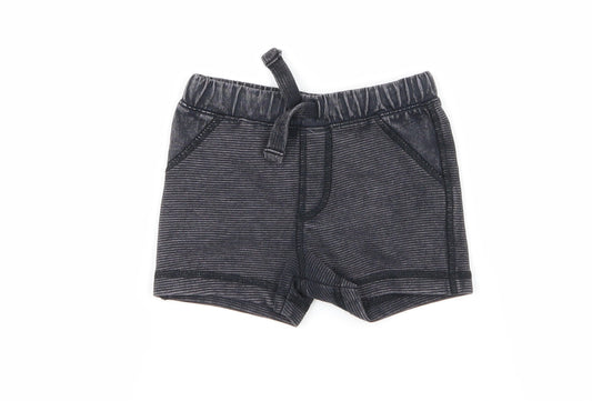 fred and flo Boys Grey Tie Dye  Capri Trousers Size 3-6 Months
