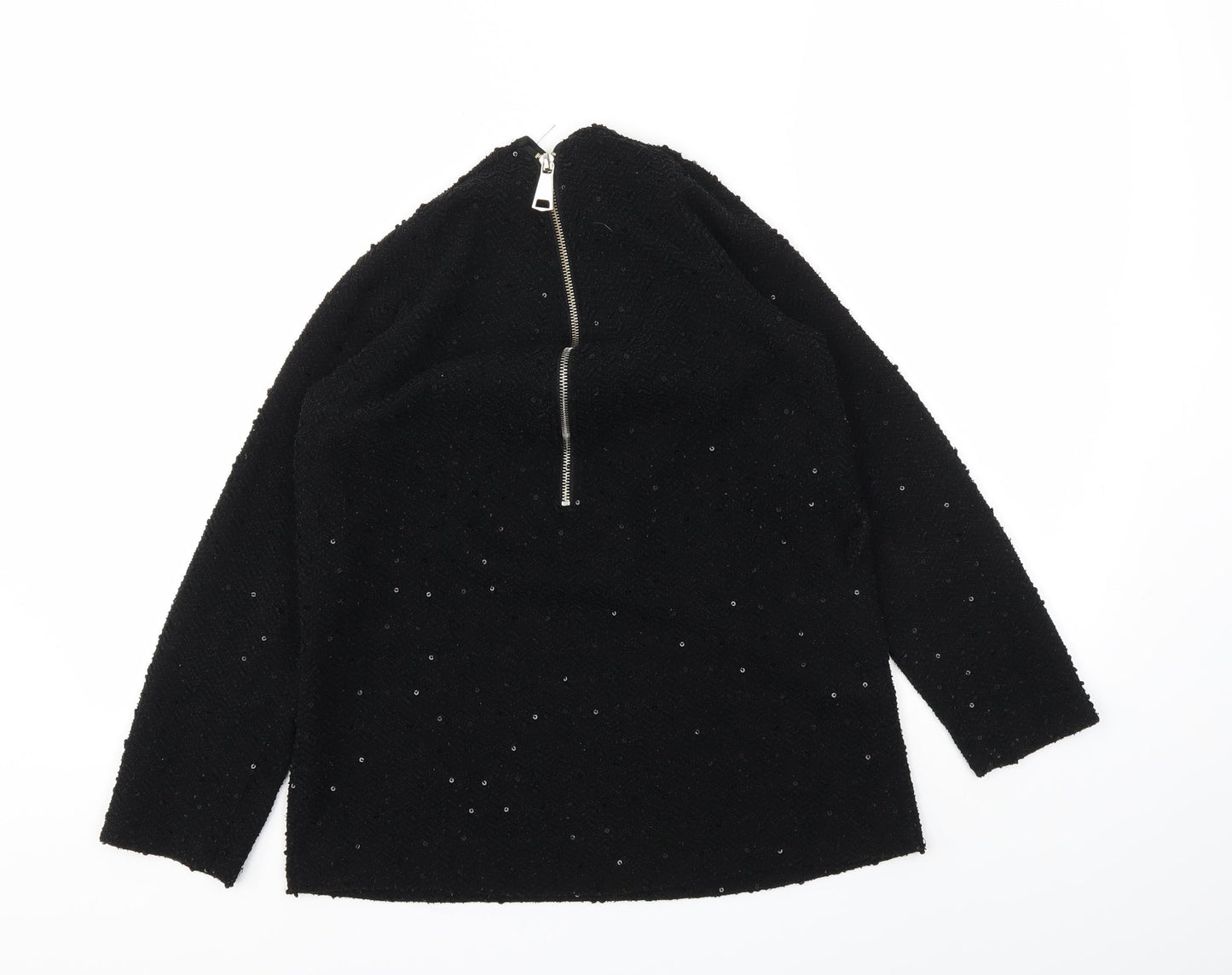 Preworn Womens Black   Basic T-Shirt Size S