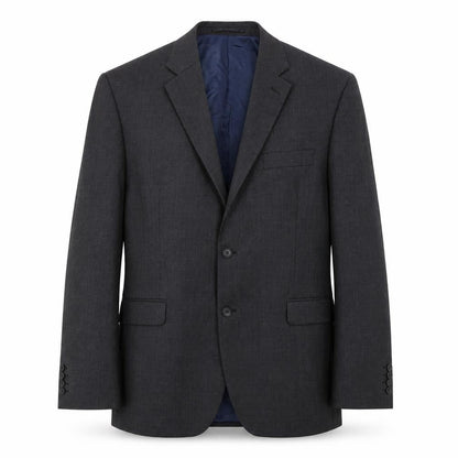 Front view of jhon lewis men’s grey jacket blazer, size 44