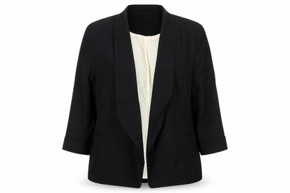 New Look Womens Black   Jacket Blazer Size 14