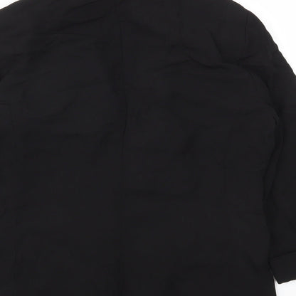 New Look Womens Black   Jacket Blazer Size 14