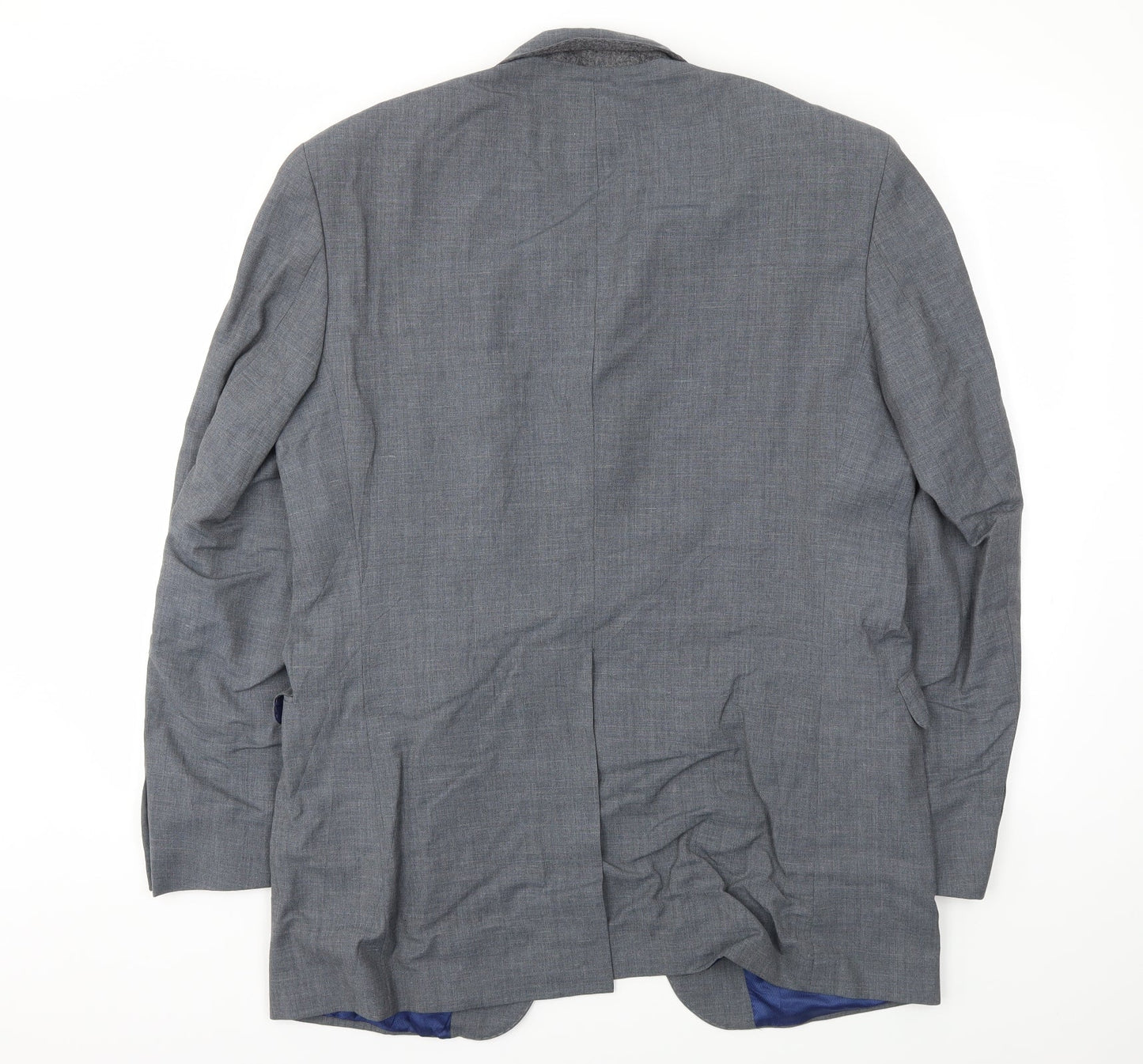 M&S Mens Grey Houndstooth  Jacket Blazer Size 40