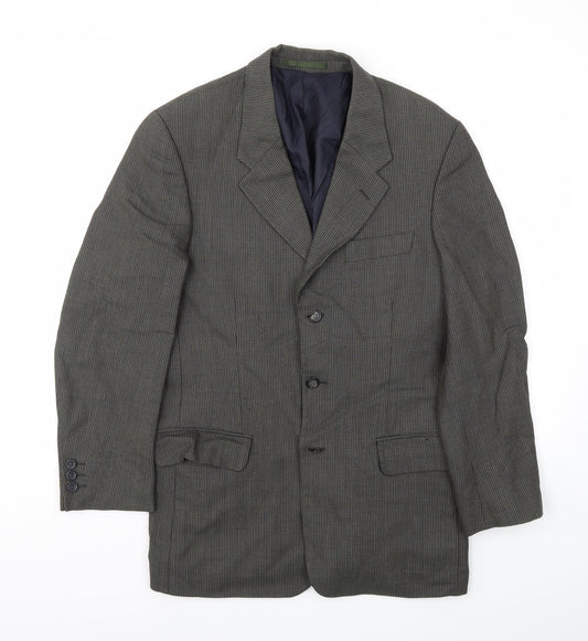 Debenhams Mens Green   Jacket Blazer Size 38