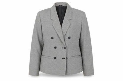 St Michael Womens Grey Jacket Blazer Size 14