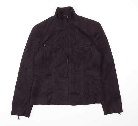 NEXT Womens Purple   Jacket Coat Size 12
