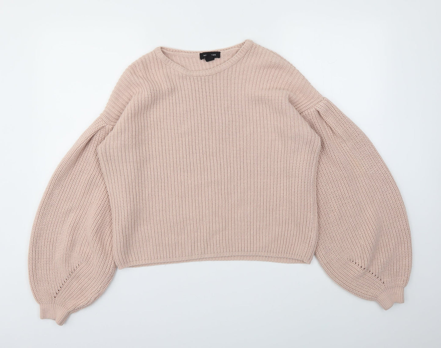 New Look Womens Pink   Pullover Jumper Size M