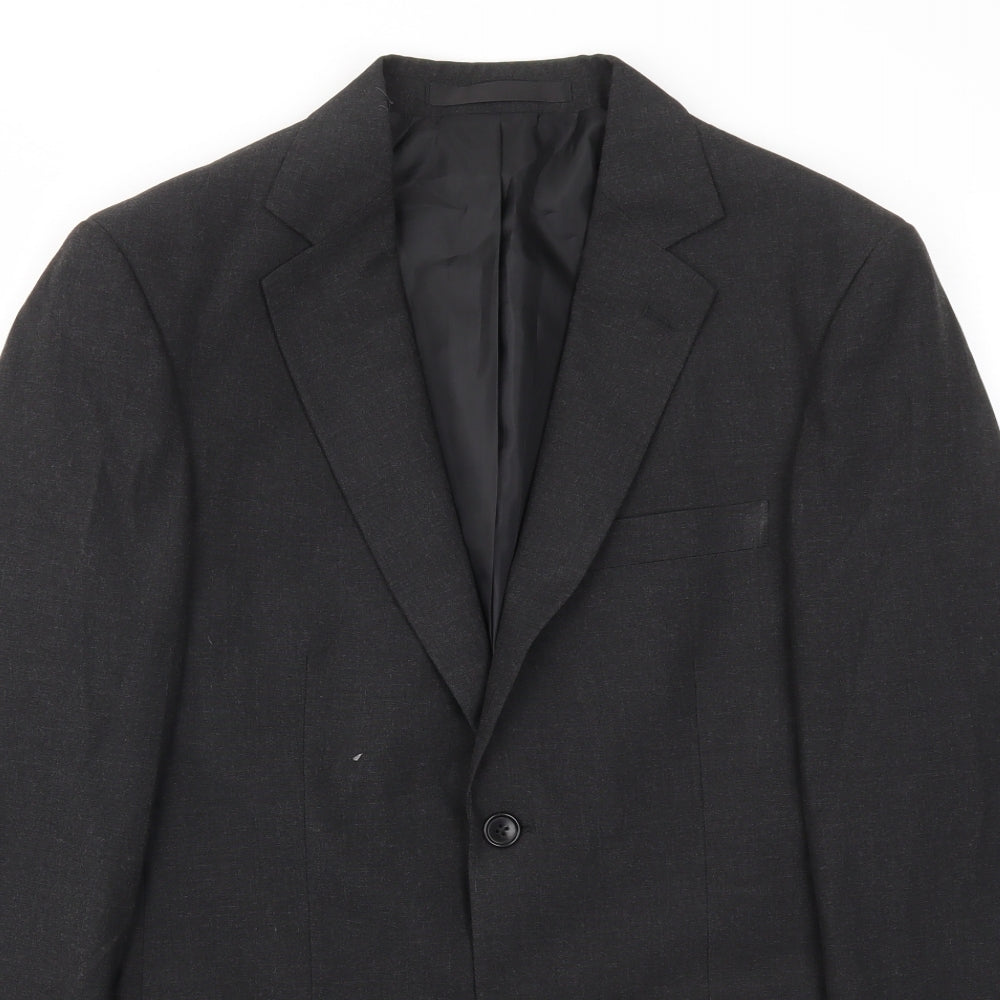 M&S Mens Grey   Jacket Blazer Size 36