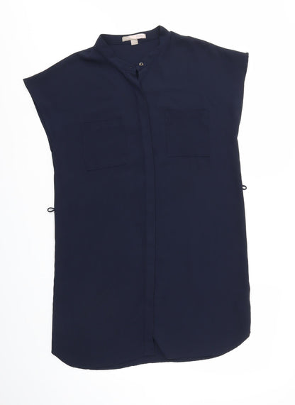 Front view of Love 21 women’s blue fit & flare, size M