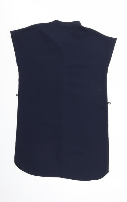 Back view of Love 21 women’s blue fit & flare, size M