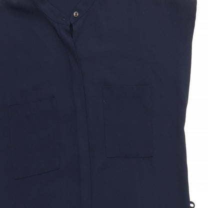 Close-up detail of Love 21 women’s blue fit & flare, size M