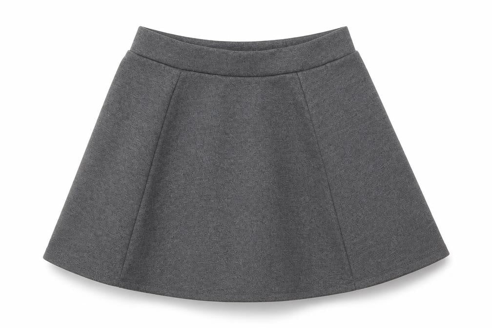 George Girls Grey   Flare Skirt Size 7-8 Years