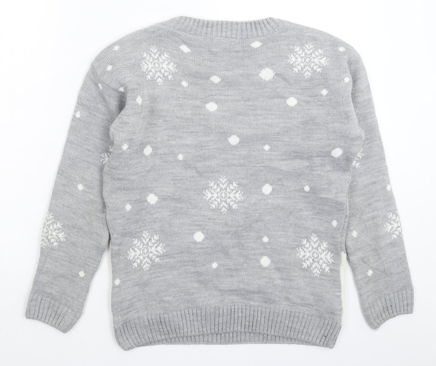 Missi Womens Multicoloured  Knit Pullover Jumper Size M
