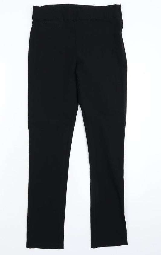 George Girls Black   Dress Pants Trousers Size 13-14 Years