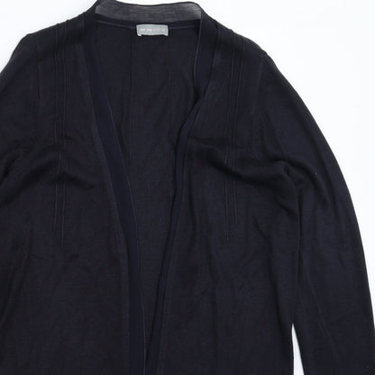 Per Una Womens Blue  Knit Cardigan Jumper Size 12
