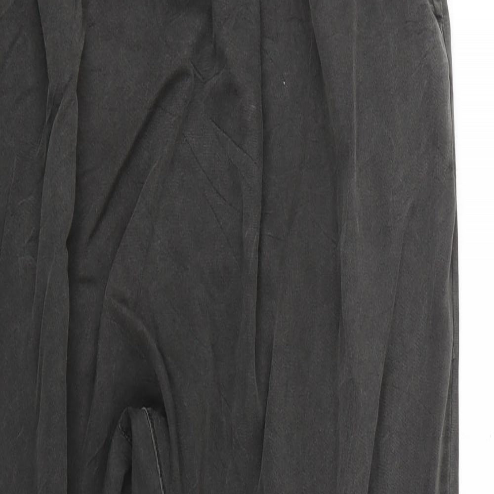 VERO MODA Womens Grey   Capri Trousers Size 8 L24 in