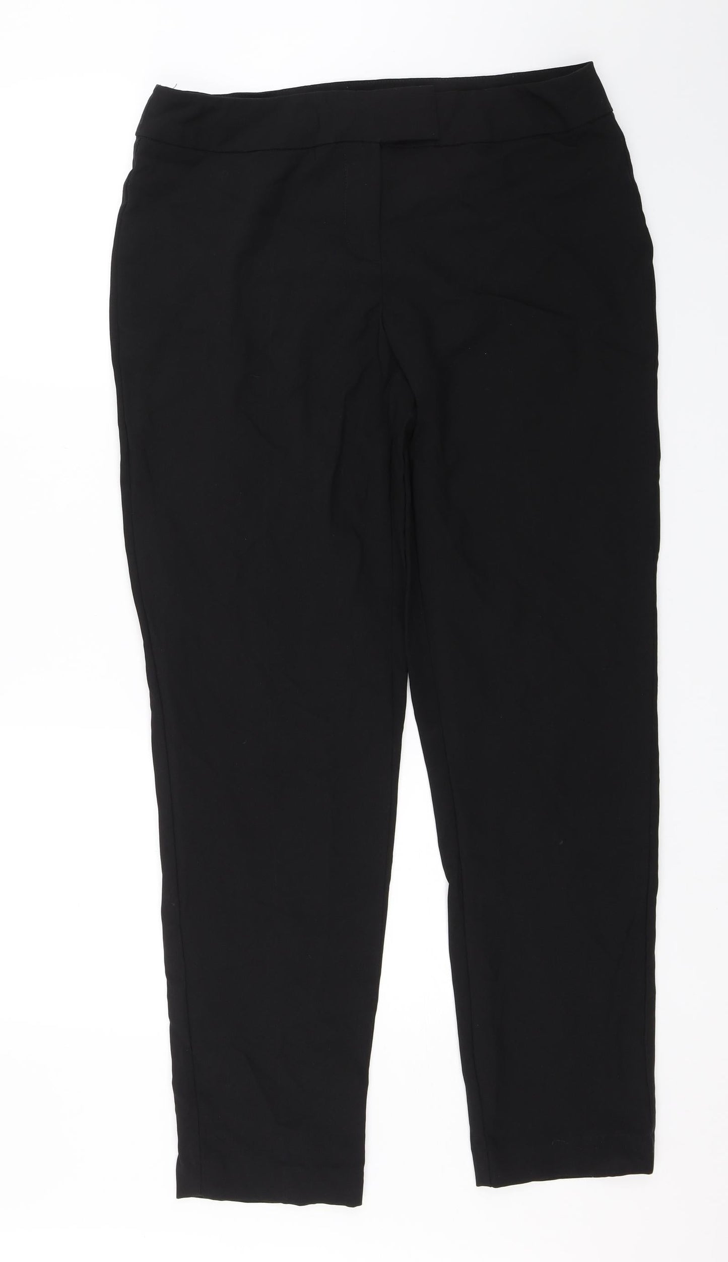 George Womens Black   Trousers  Size 14 L28 in