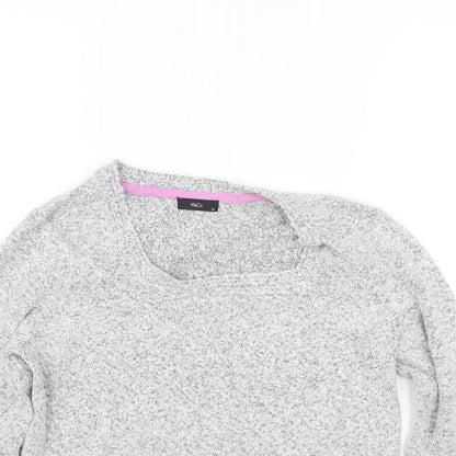 M&Co Womens Grey   Pullover Jumper Size 12