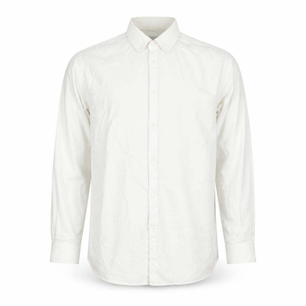 Cedarwood State Mens White Colourblock Button-Up Size 16.5