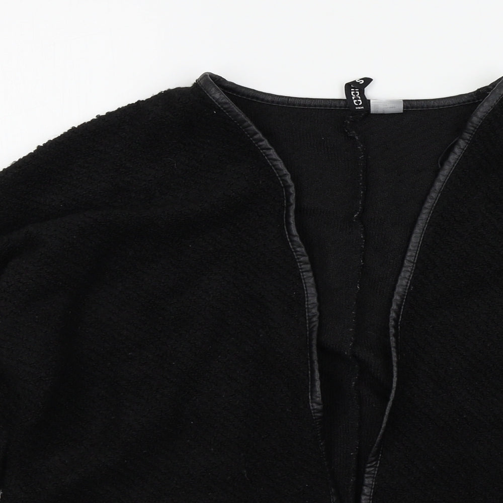 H&M Womens Black   Cardigan Jumper Size S