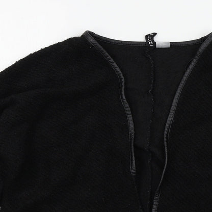H&M Womens Black   Cardigan Jumper Size S