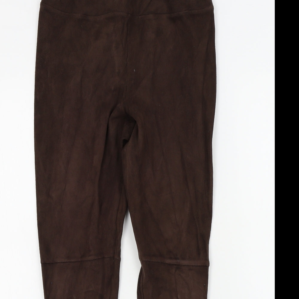 River Island Womens Brown   Trousers  Size 10 L25 in