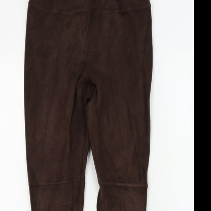 River Island Womens Brown   Trousers  Size 10 L25 in