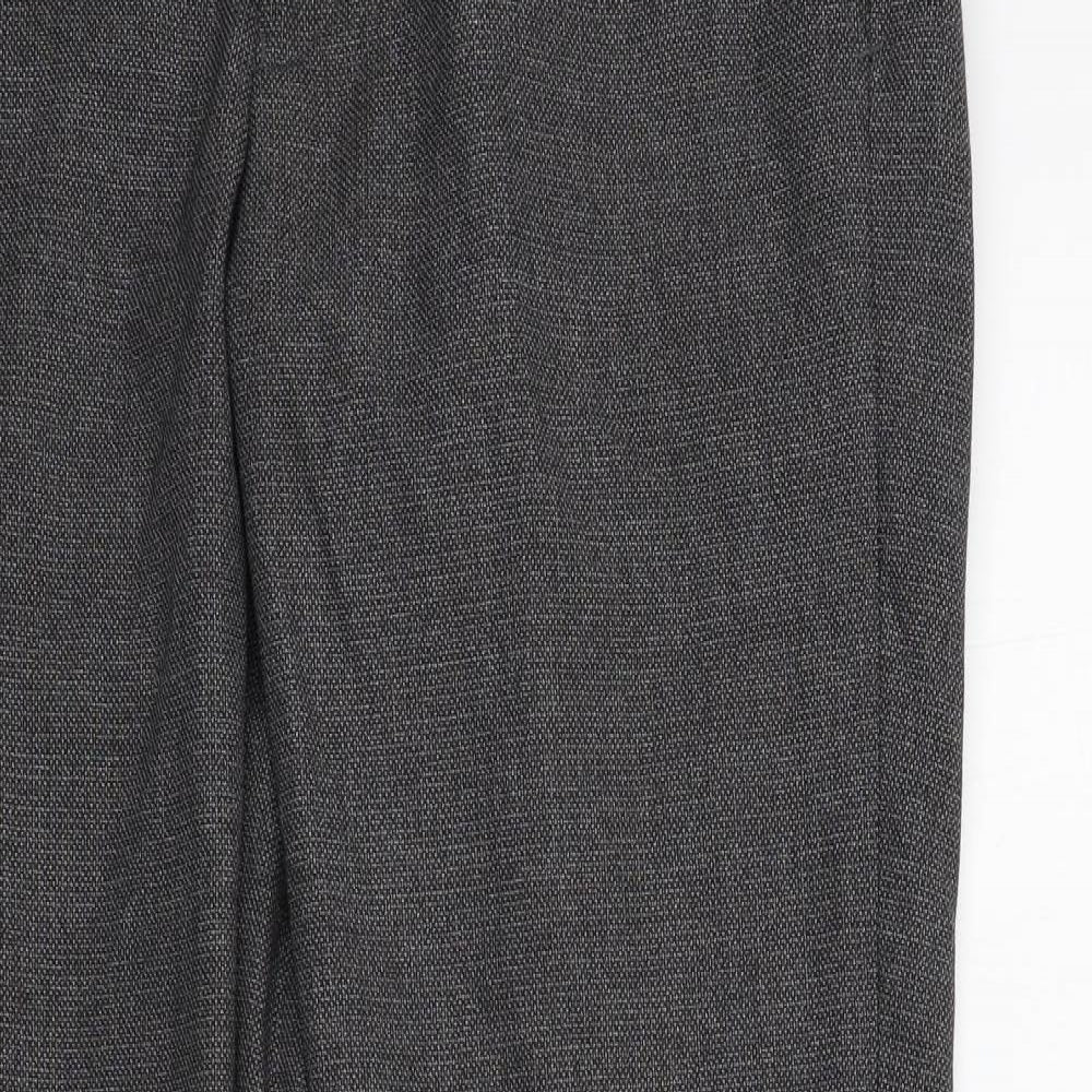 M&S Womens Grey   Trousers  Size 32 L30 in