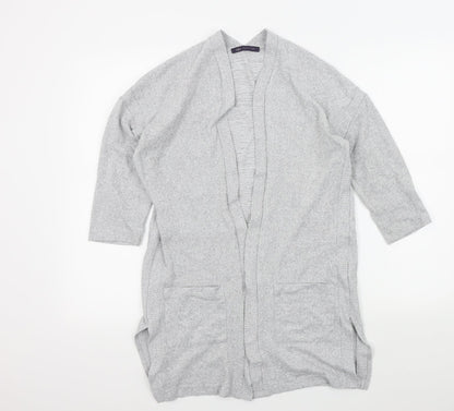 Marks & Spencer Womens Grey   Cardigan Jumper Size 12
