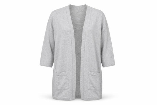 Marks & Spencer Womens Grey   Cardigan Jumper Size 12