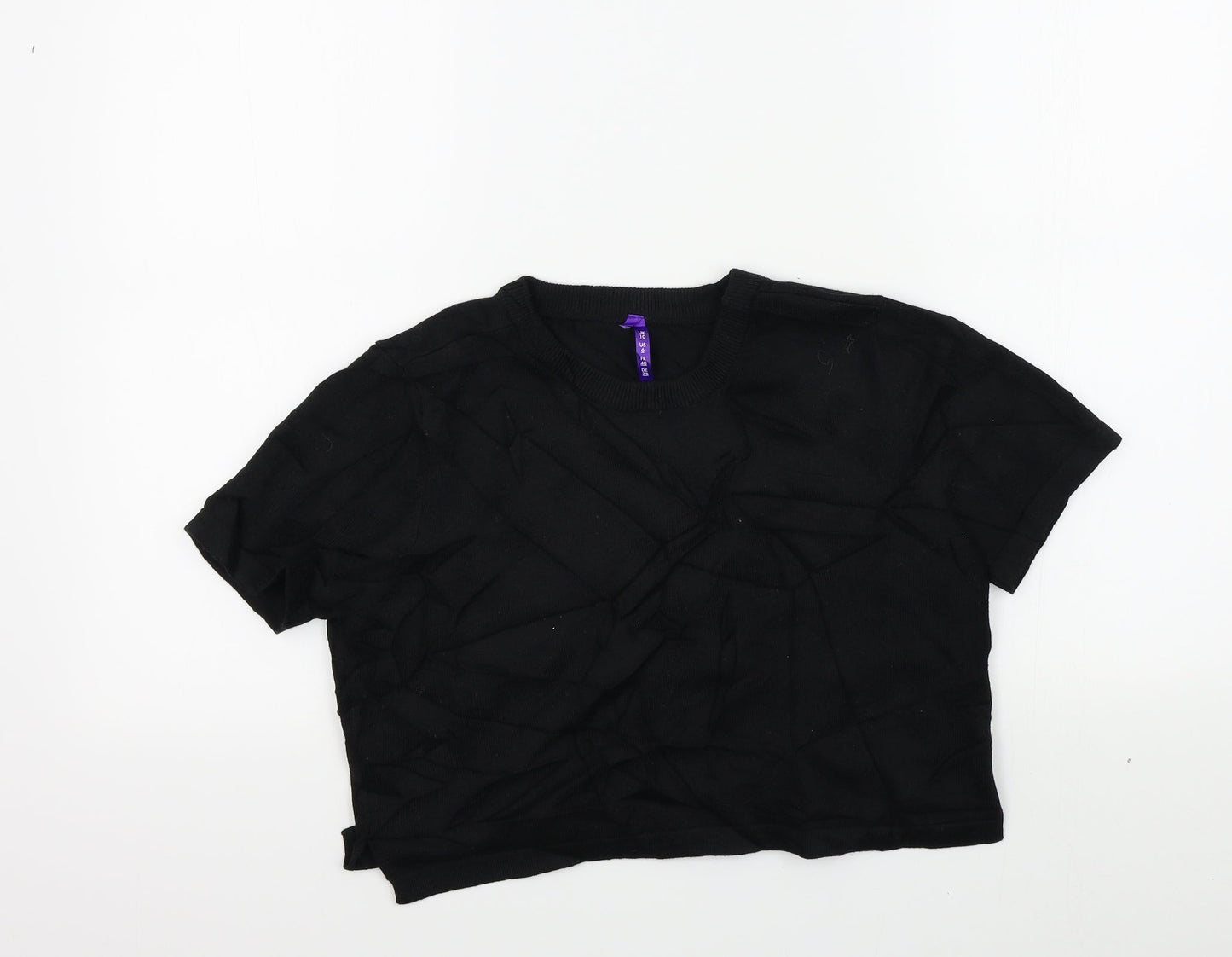 Preworn Womens Black   Pullover Jumper Size 10