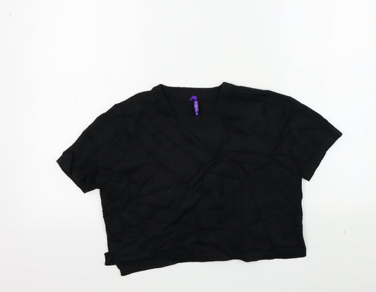 Preworn Womens Black   Pullover Jumper Size 10