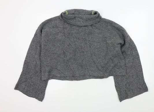 Topshop Womens Grey   Pullover Jumper Size 10