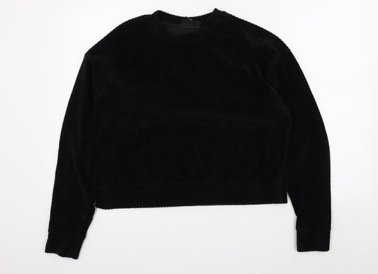Monkl Womens Black   Pullover Jumper Size M
