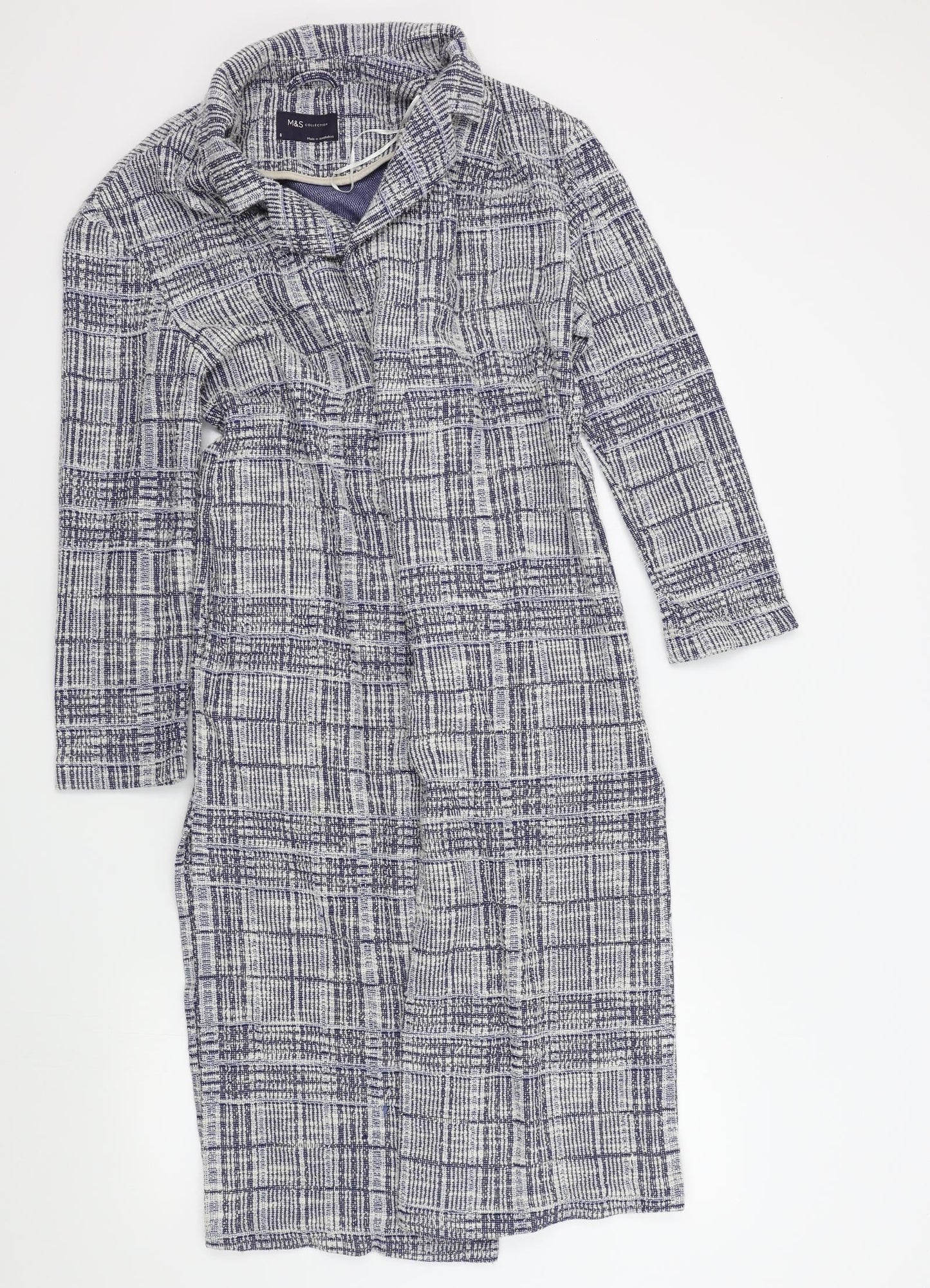 M&S Womens Blue   Jacket  Size 8