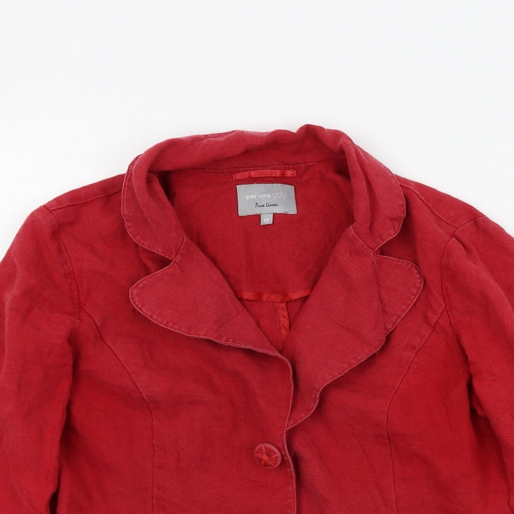 M&S Womens Purple   Jacket  Size 12