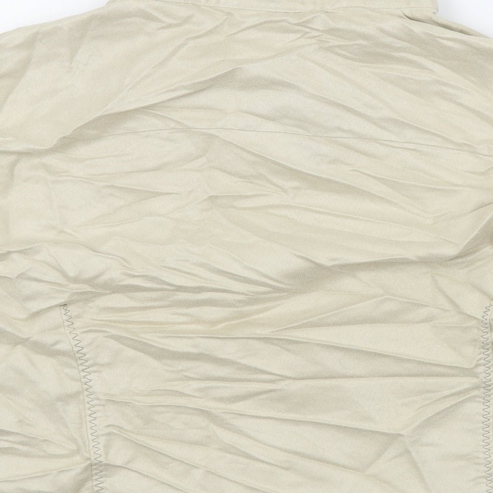 Bonmarché Womens Beige   Basic Button-Up Size 20