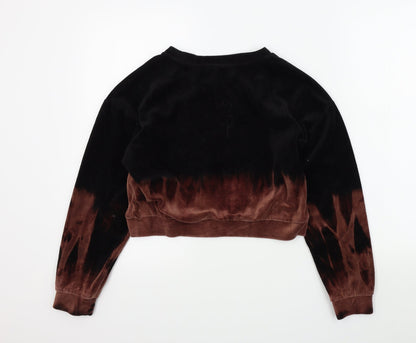 Preloved forever21 Womens Brown   Pullover Jumper Size S - Back