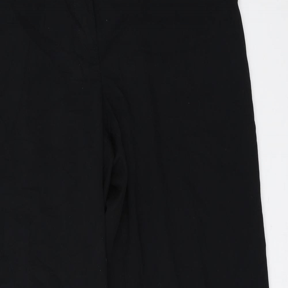 Marks and Spencer Womens Black   Trousers  Size 14 L29 in