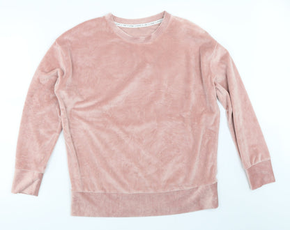 Preloved George Womens Pink   Pullover Sweatshirt Size 12 - Front