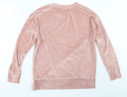 Preloved George Womens Pink   Pullover Sweatshirt Size 12 - Back