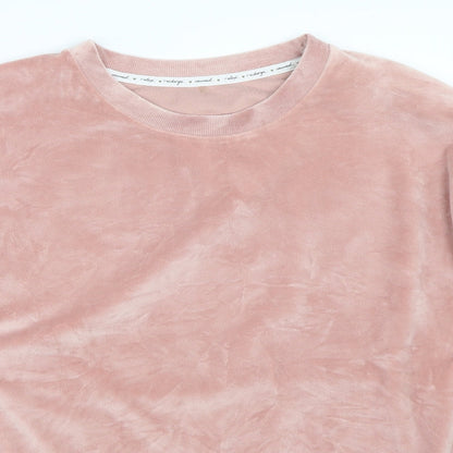 Preloved George Womens Pink   Pullover Sweatshirt Size 12 - Detail