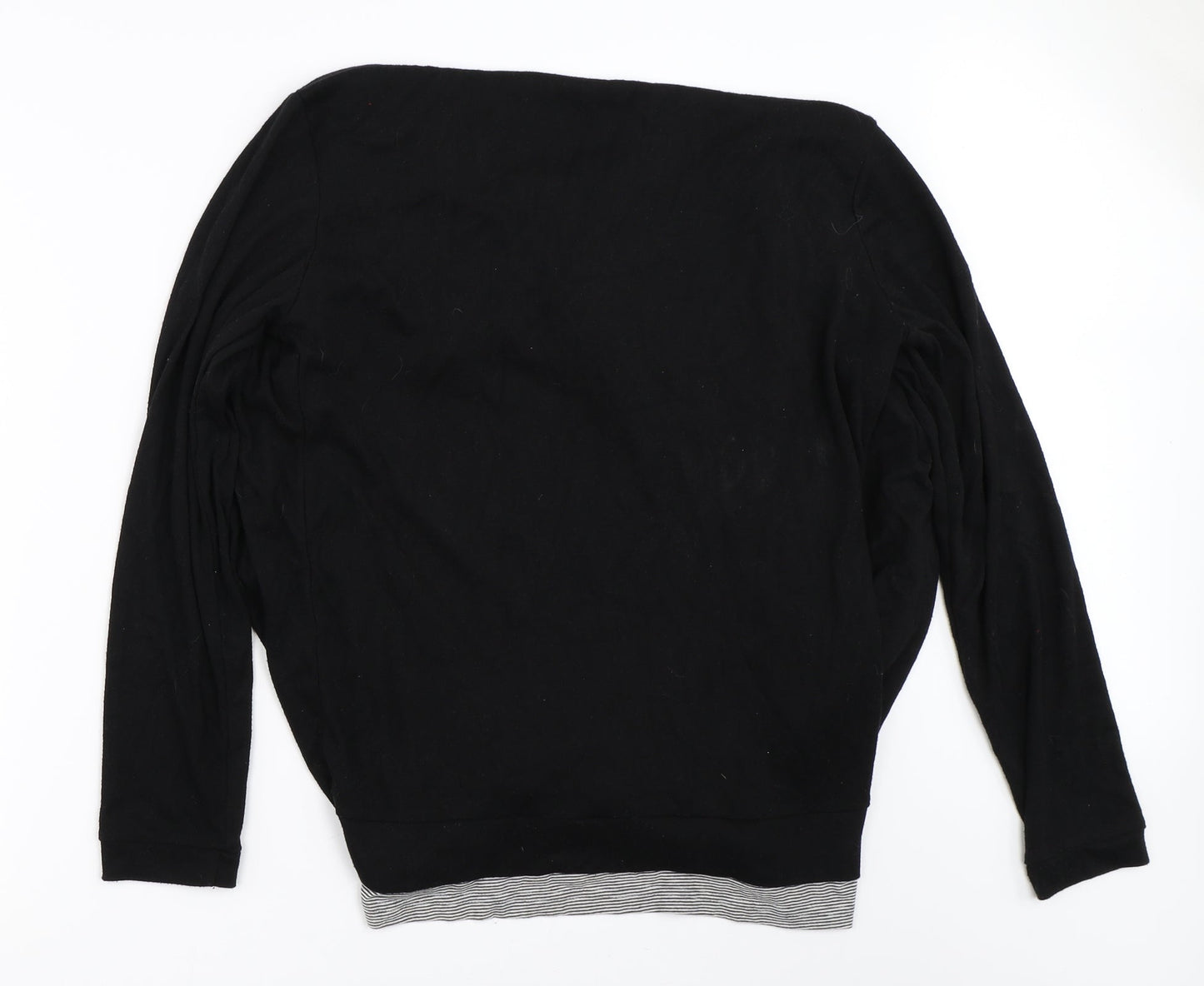 Preworn Womens Black   Pullover Jumper Size M