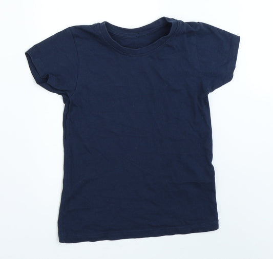 Pep&Co Boys Blue   Basic T-Shirt Size 7-8 Years