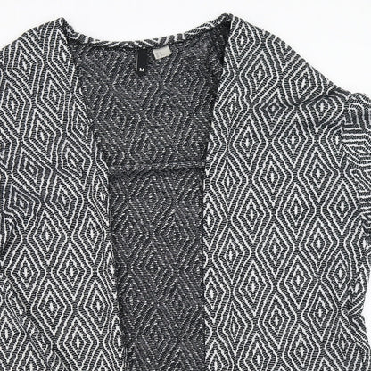 H&M Womens Black   Cardigan Jumper Size M