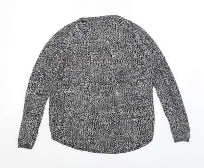 H&M Womens Black   Pullover Jumper Size S