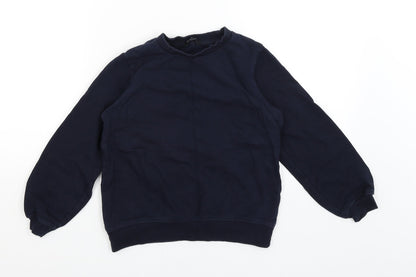 Pep&Co Girls Blue   Pullover Jumper Size 9-10 Years