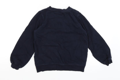 Pep&Co Girls Blue   Pullover Jumper Size 9-10 Years