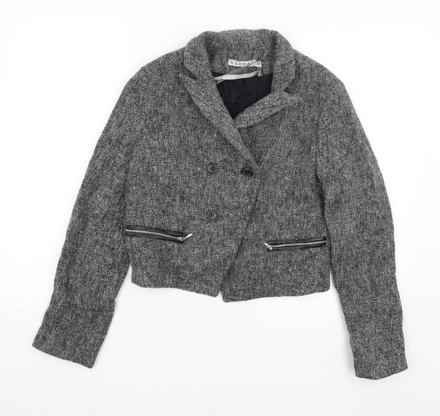 Kookai Womens Grey   Jacket  Size 10